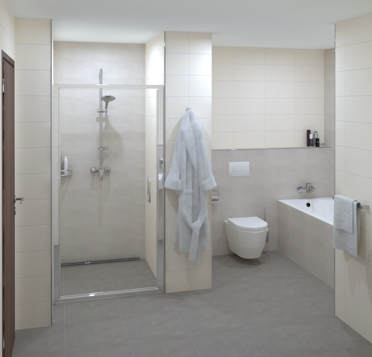 Standardy - hnědá back